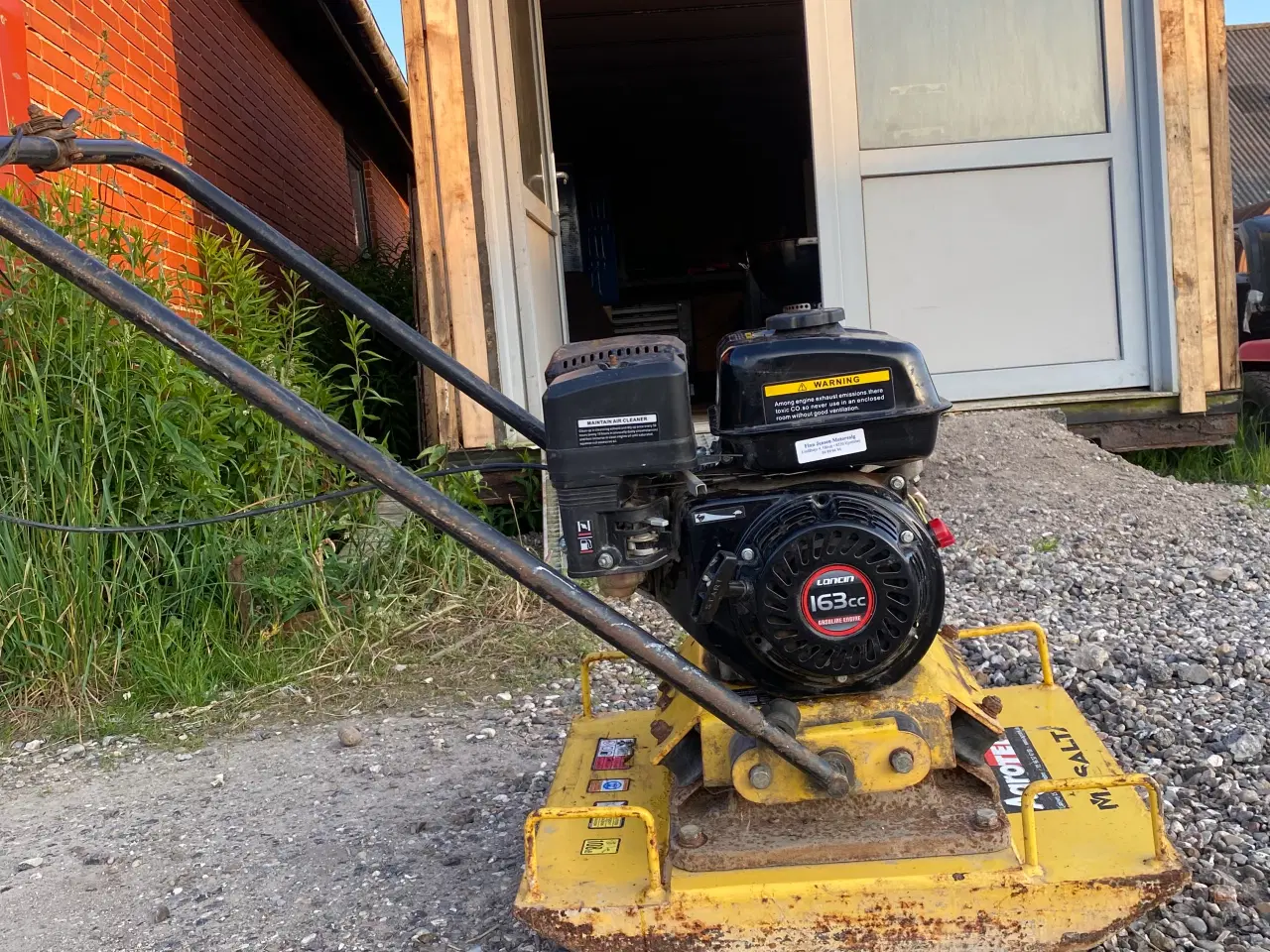 Billede 4 - Pladevibrator lille 