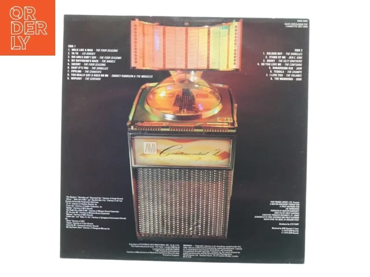 Billede 3 - Juke box classics: the wanderers fra Hallmark (str. 30 cm)