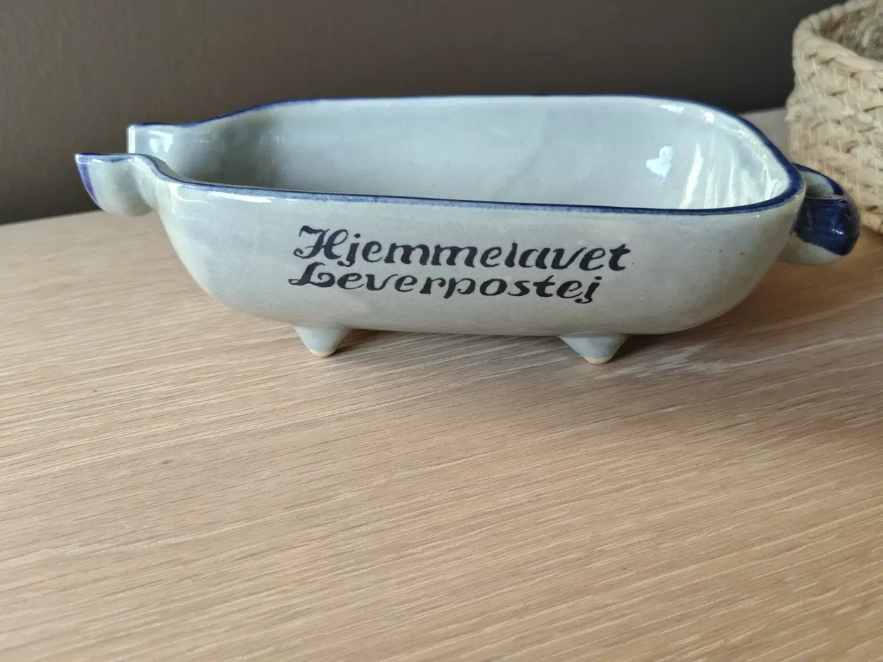 Billede 1 - Flot Aksini leverpostejs fad