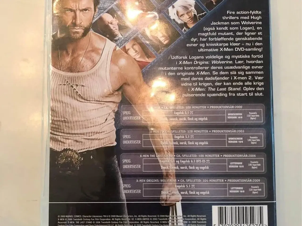 Billede 2 - X-Men Quadrilogy Boks DVD