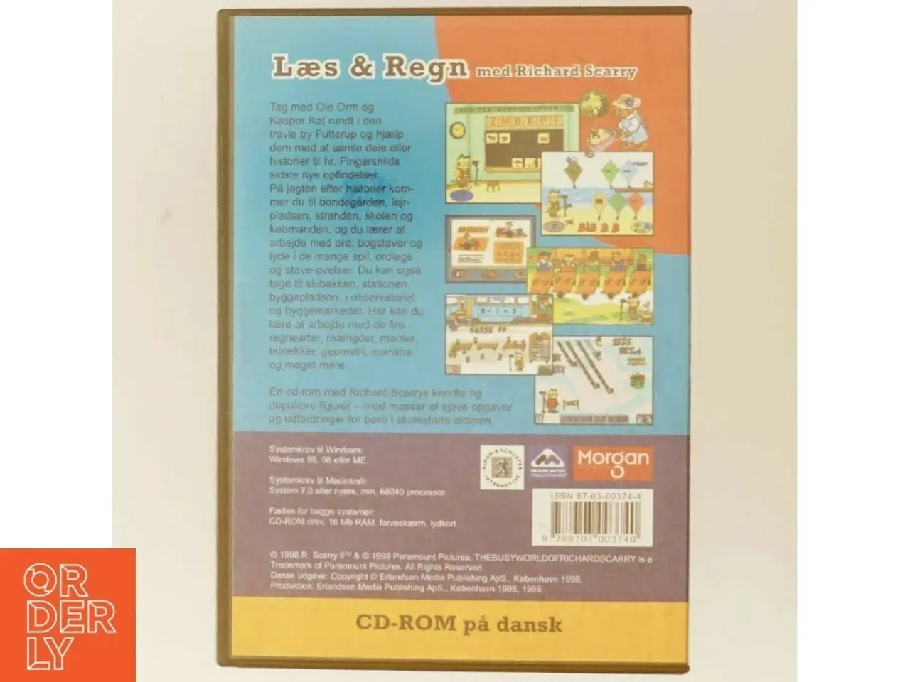 Billede 3 - Lærings CD-ROM &#39;Læs & Regn med Richard Scarry&#39;