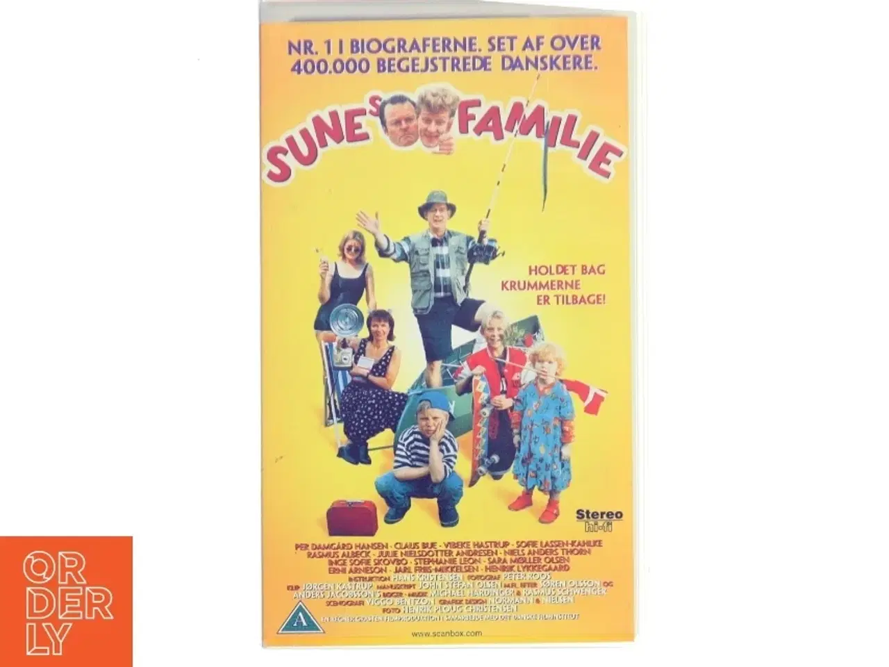 Billede 1 - Sunes Familie VHS fra Scanbox