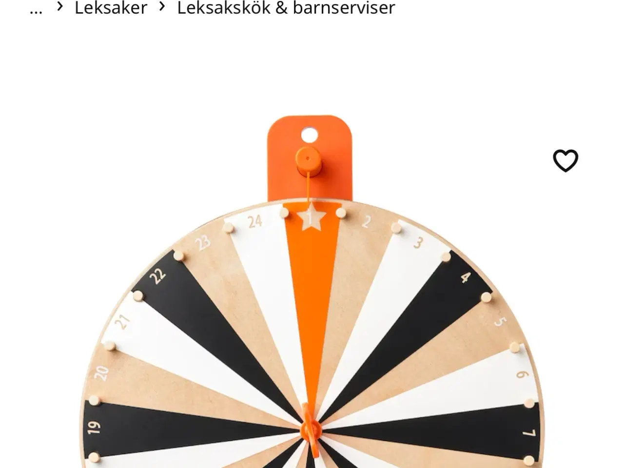 Billede 1 - Købes Ikea lykkehjul