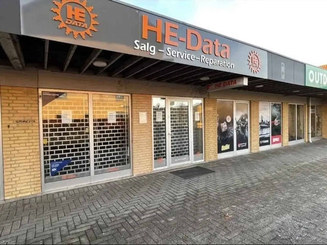 Billede 1 - Erhvervslokale udlejes. Godt placeret lige ved siden af Asnæs Centret