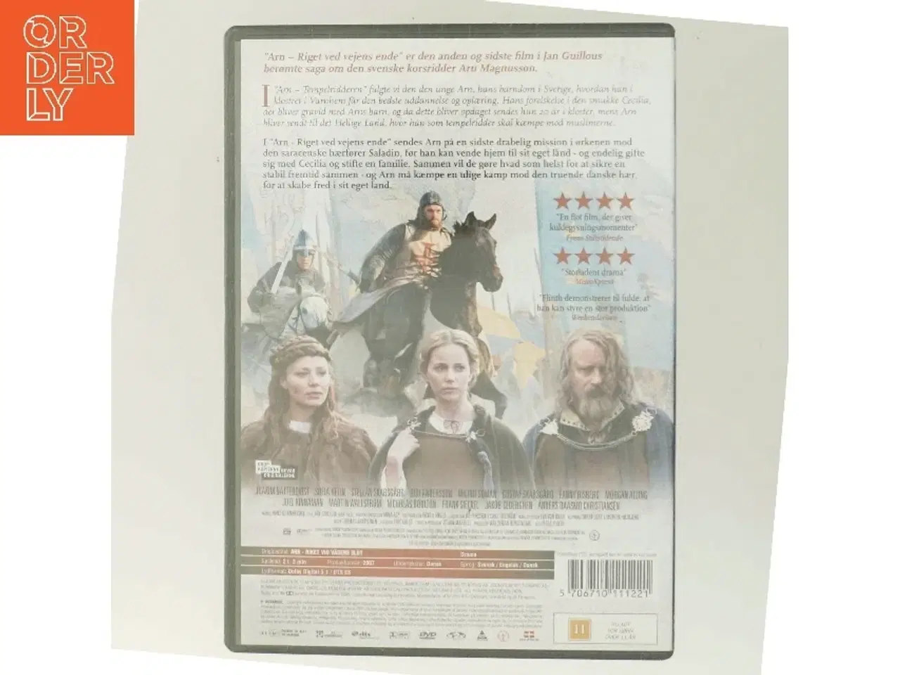 Billede 3 - Arn 2 - Riget ved Vejens Ende med Joakim Nätterqvist (DVD)