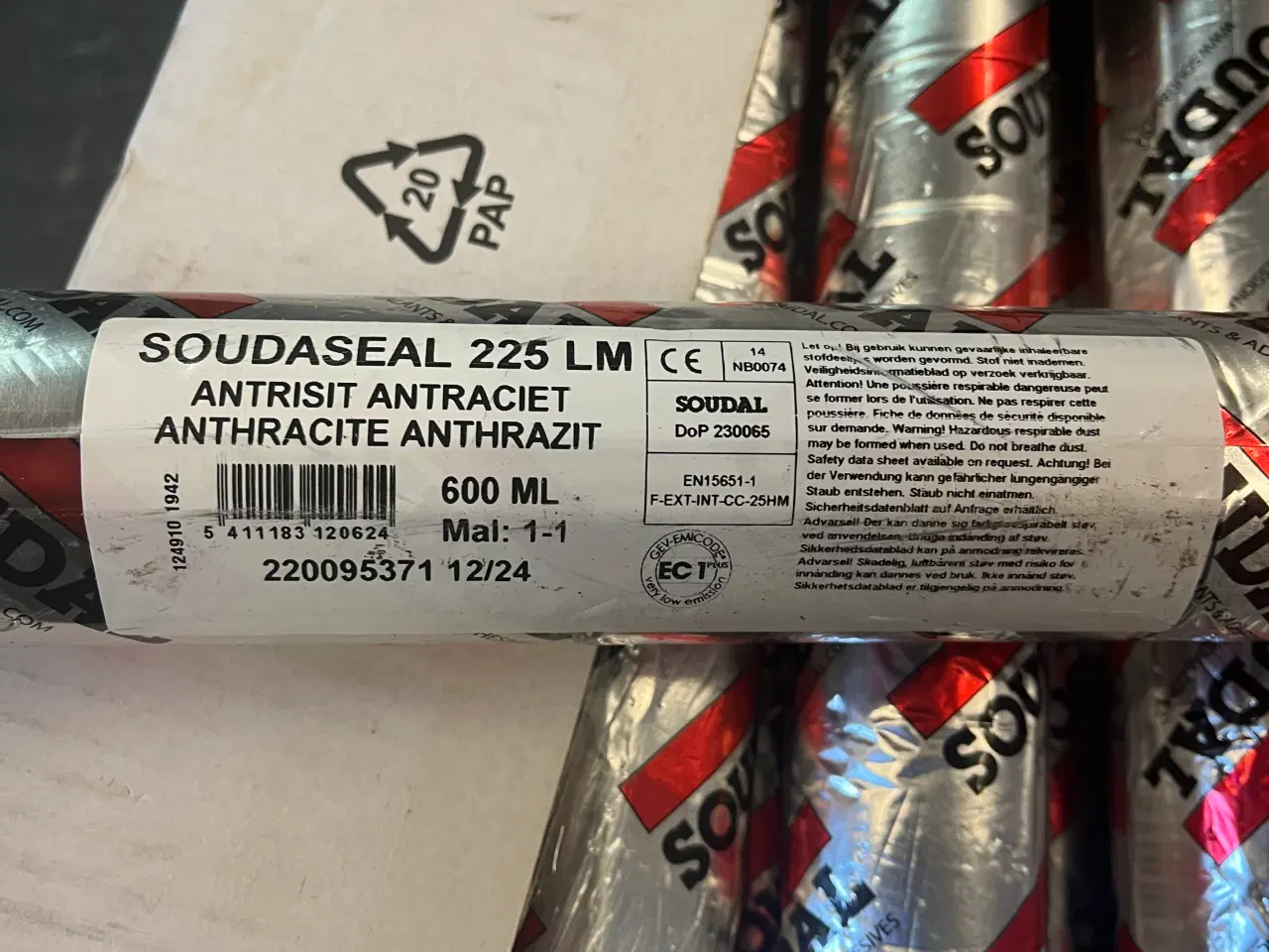 Billede 2 - Soudaseal 225LM fugemasse 600ml 