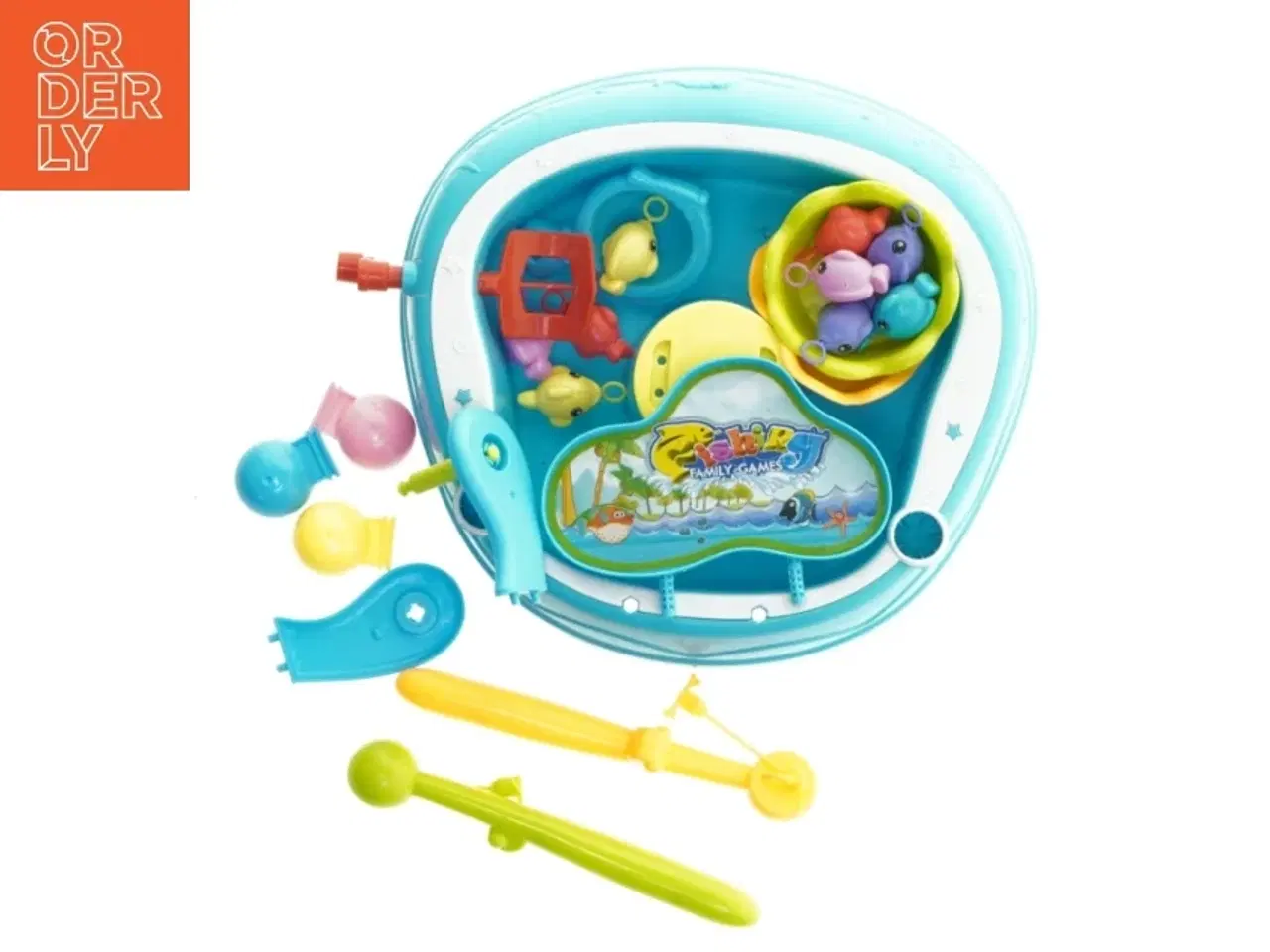 Billede 2 - Børne fiskespil (str. 26x25 cm)