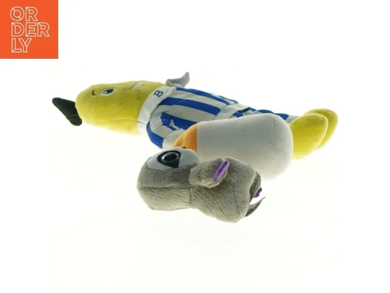 Billede 2 - Bananer i Pyjamas, blød sutteflaske og lille dovendyr/abe (str. 24 x 11 cm til 8 x, 5 cm)