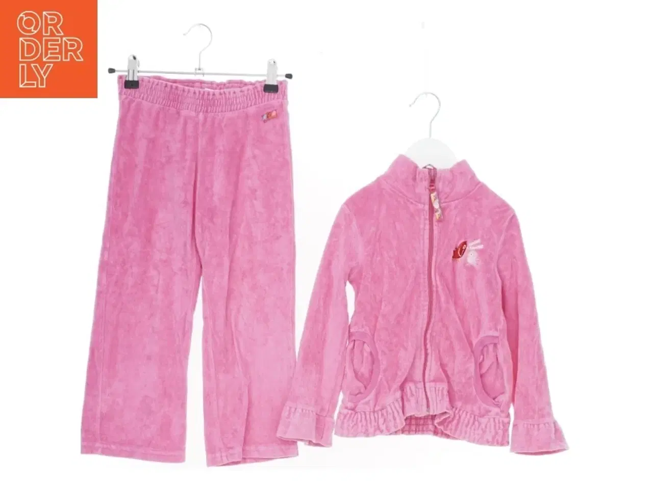 Billede 1 - Lyserødt joggingsæt til børn fra H&M (str. 110)