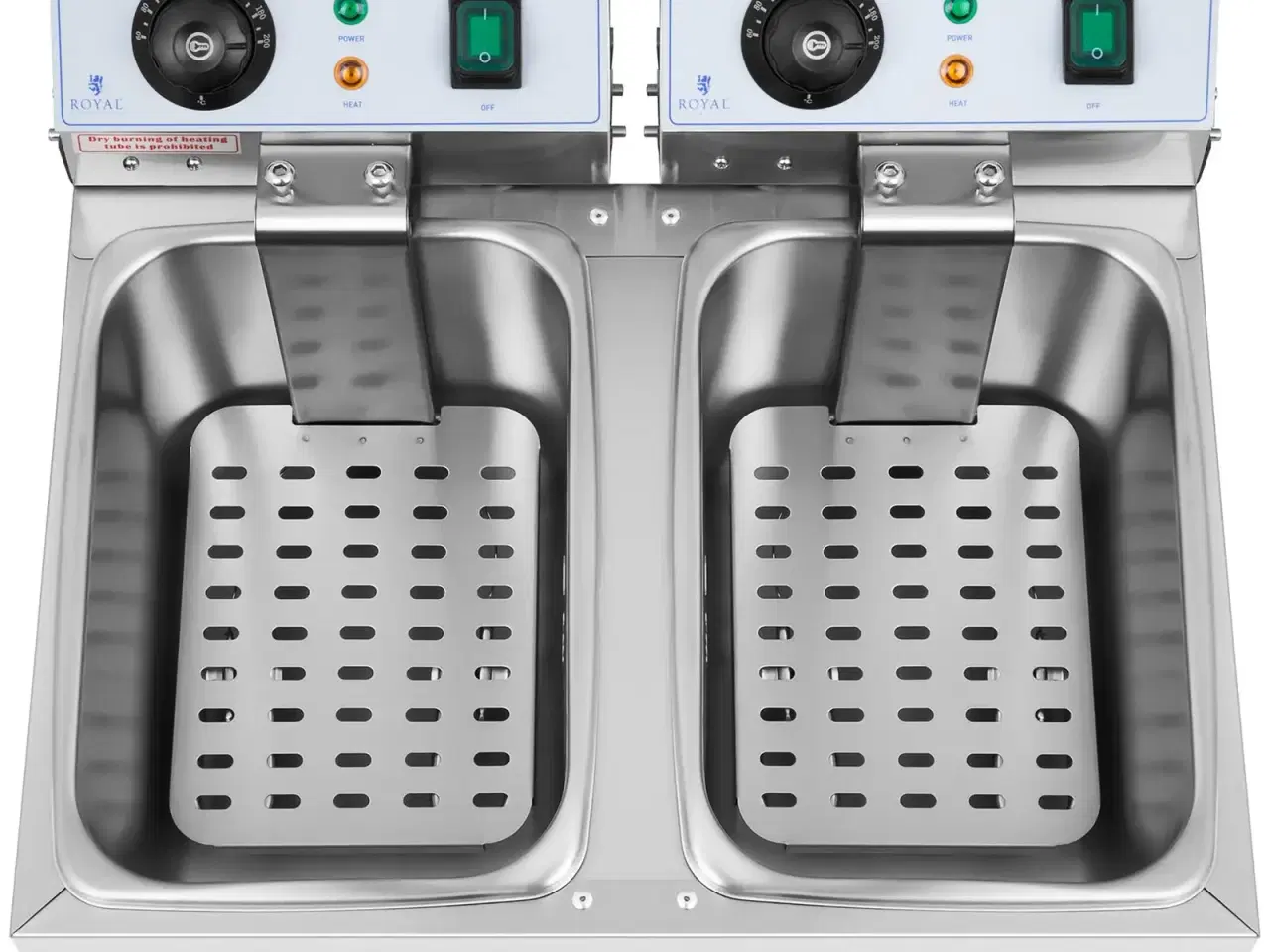 Billede 4 - Frituregryde 2x 8 Liter – med Kuldezone – 6,4 kW