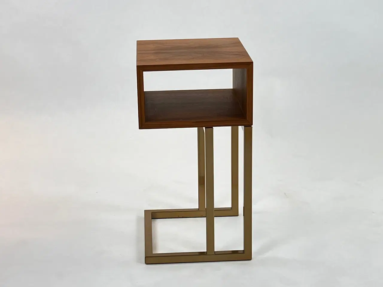 Billede 7 - Træ- og metal-sidetable