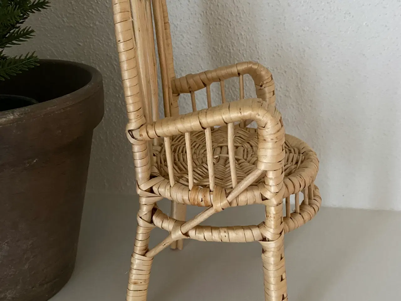 Billede 2 - Fletstol til dukke/bamse