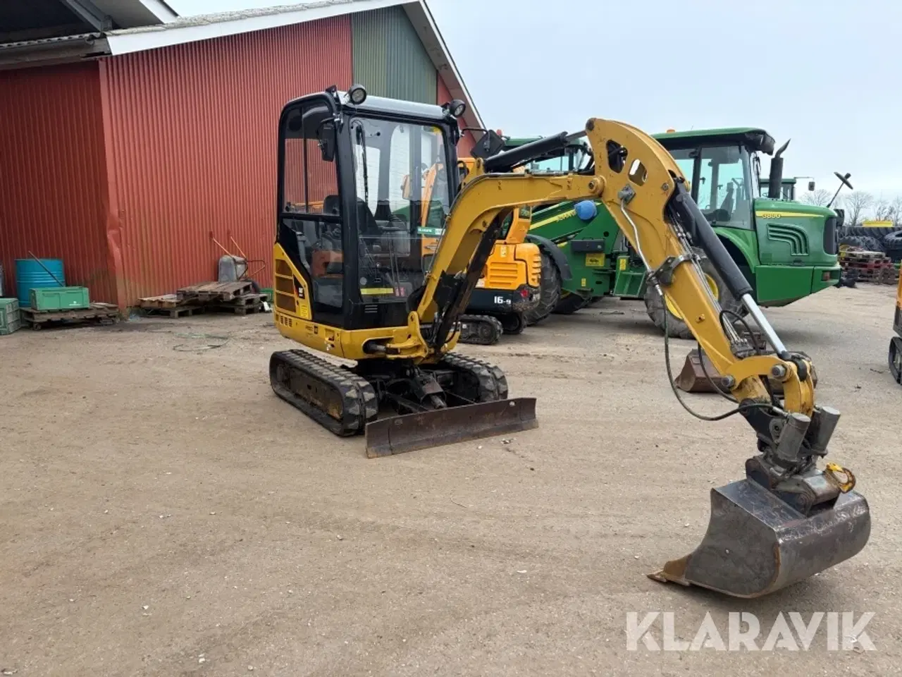 Billede 7 - Gravemaskine Caterpillar 301.7D med tiltman og skovlpakke