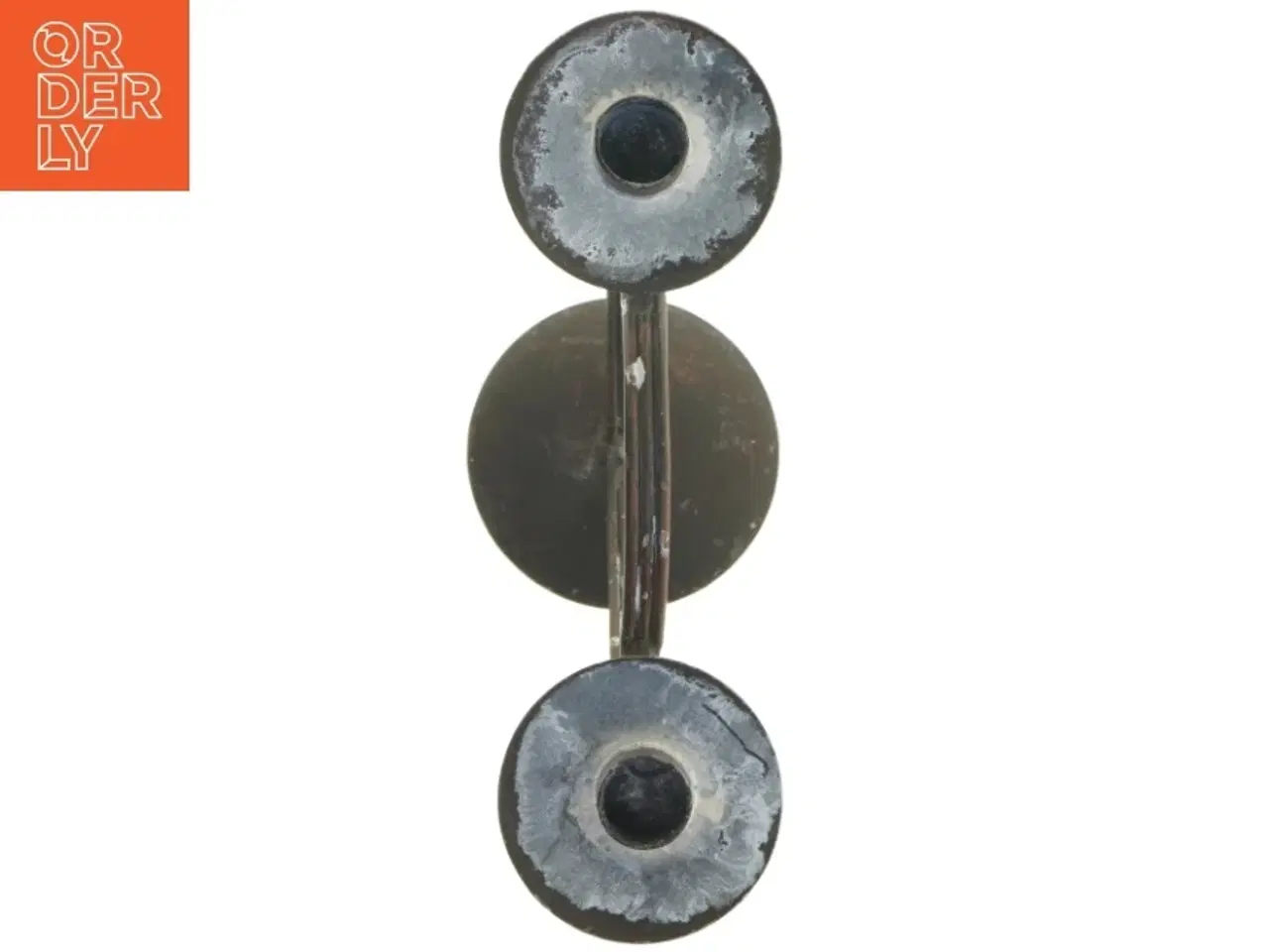 Billede 4 - Antik lysestage (str. 36 cm)