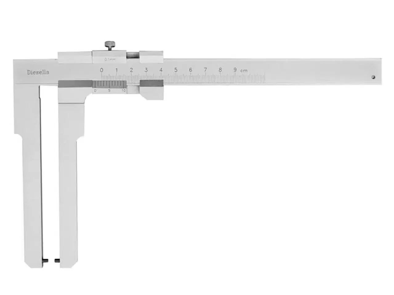 Billede 1 - Skydelære til bremseskiver 0-90x0,1 mm med 120 mm kæber