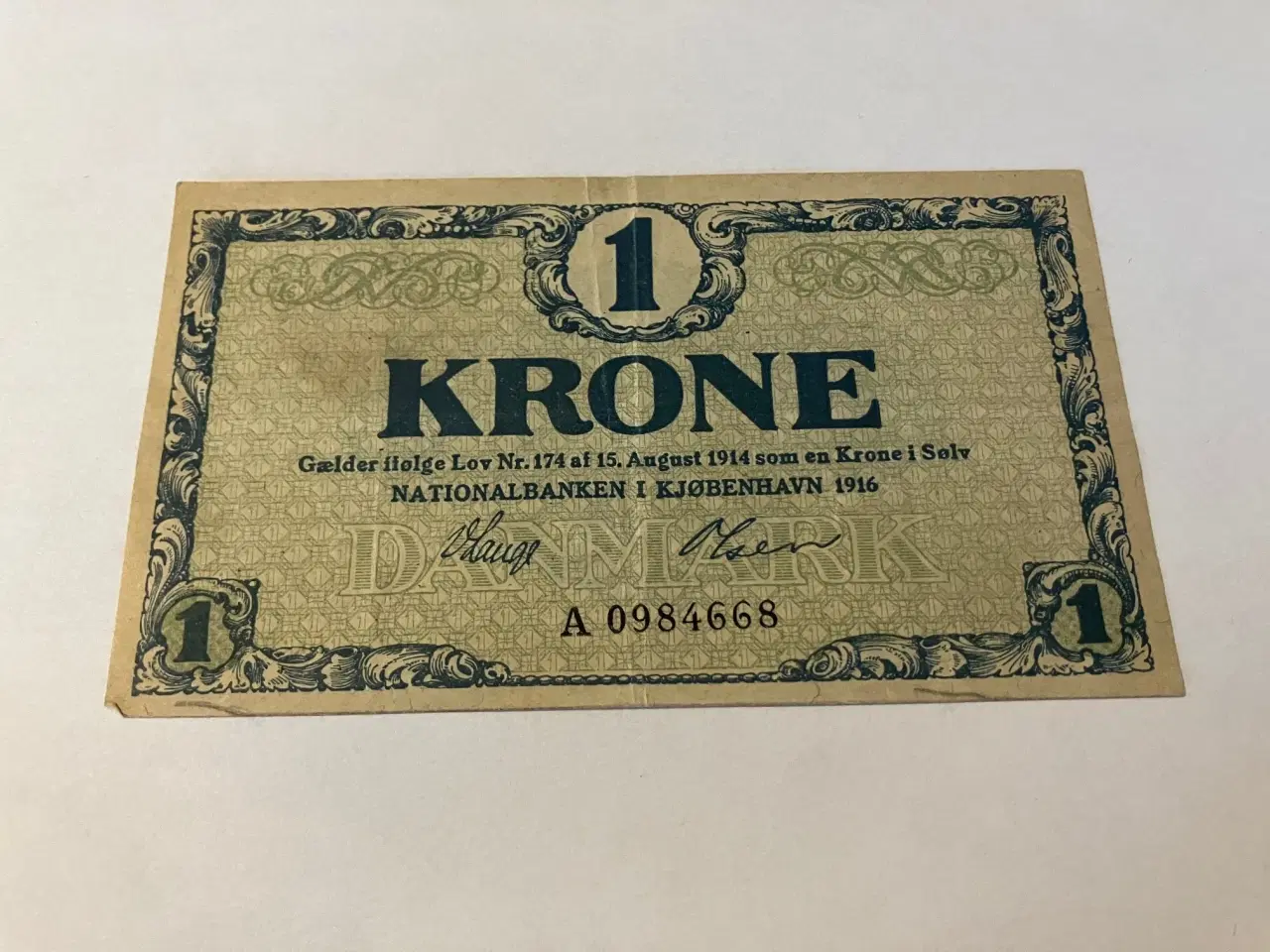 Billede 1 - 1 Krone 1916 A