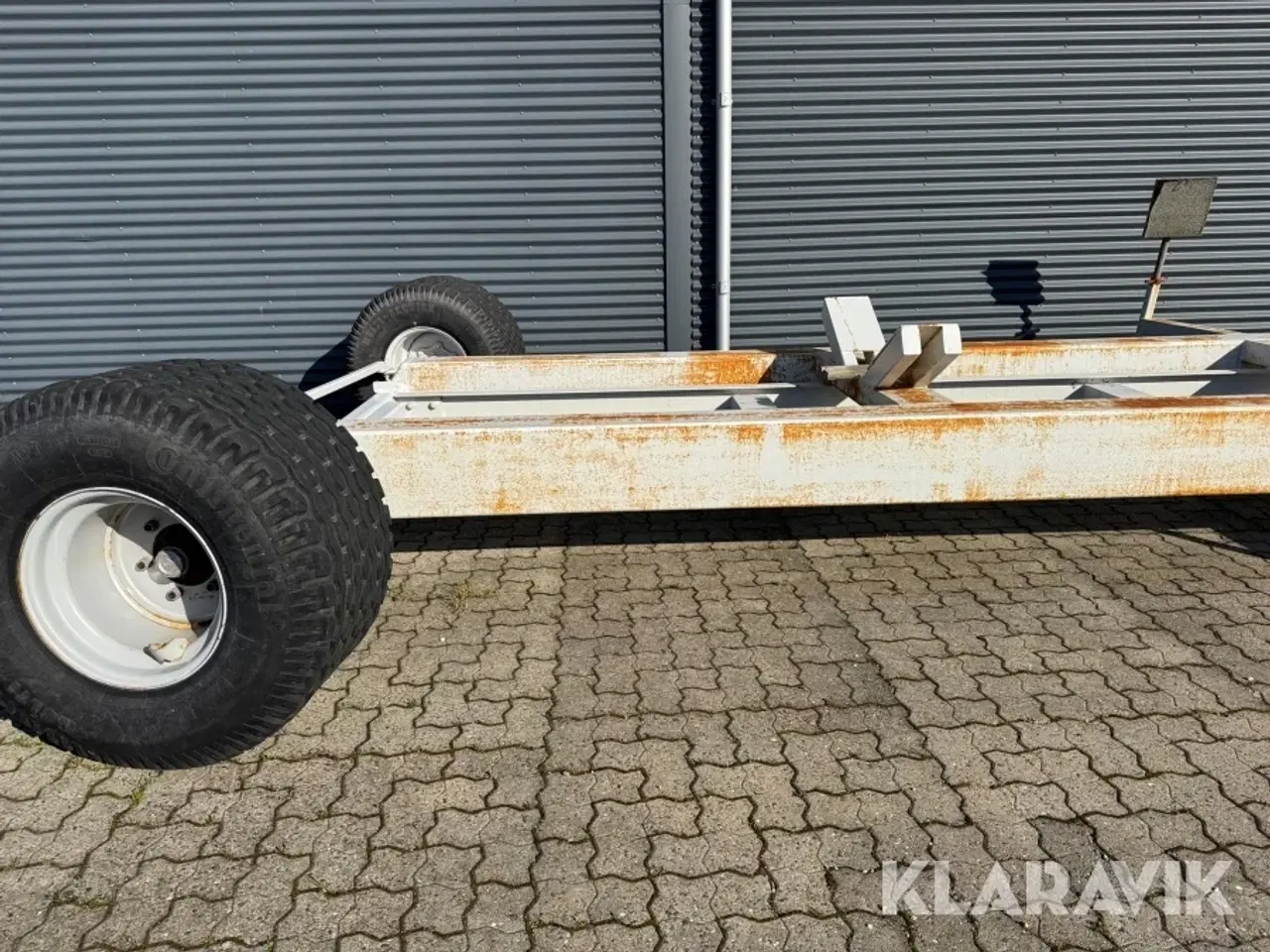 Billede 12 - Bådvogn der har stået en princess 56 på den