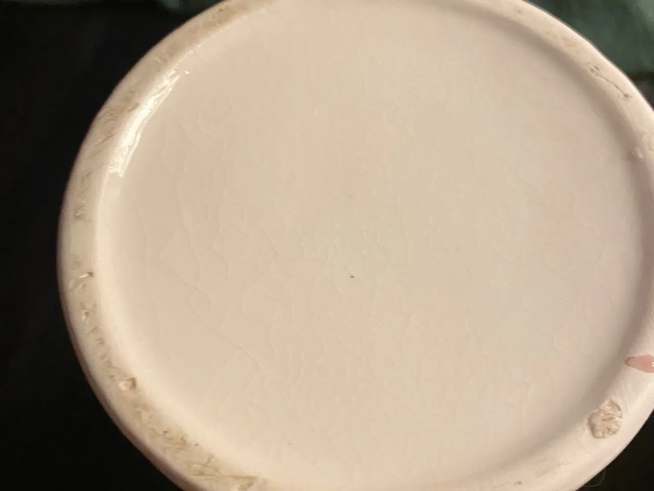 Billede 3 - Vase i creamfarvet 