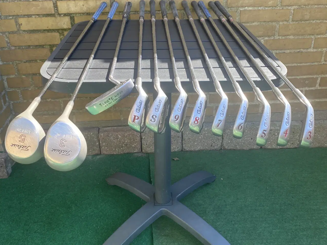 Billede 3 - Golfsæt med både bag og vogn - Dame.