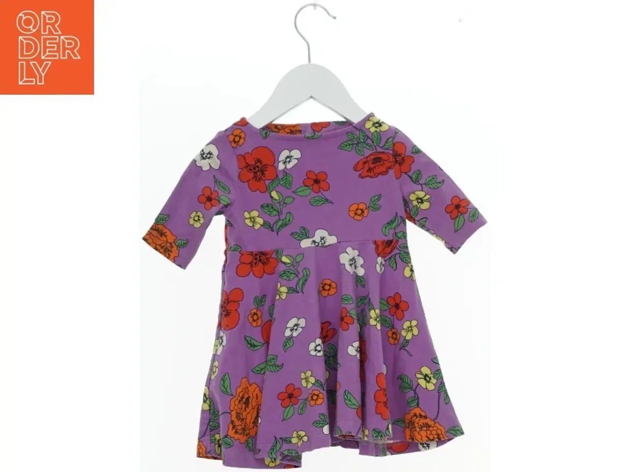 Billede 2 - Børnekjole med blomsterprint fra Polarn o. Pyret (str. 80)