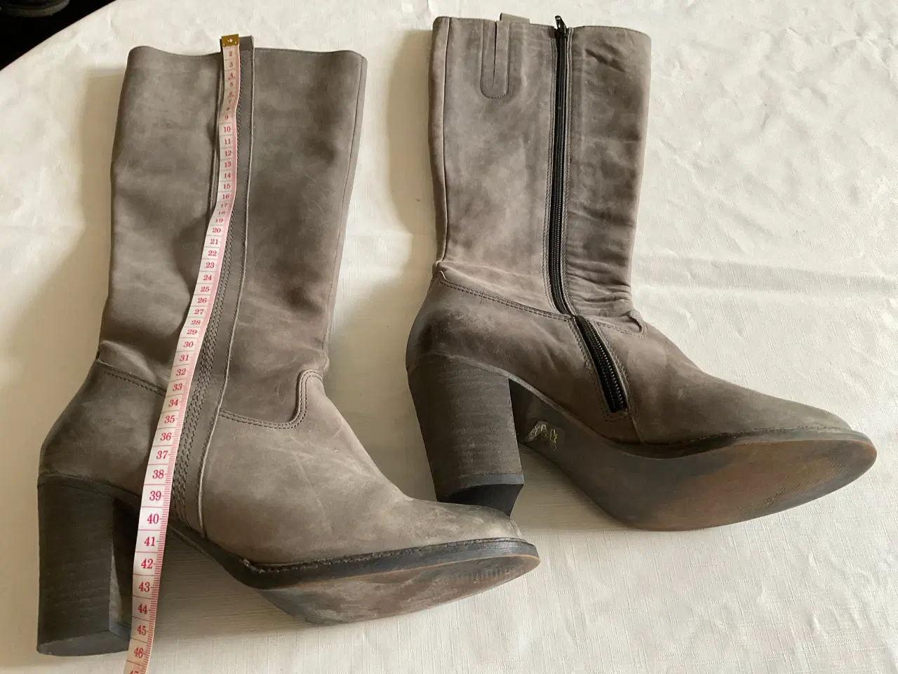 Billede 3 - Kier grå leather støvler