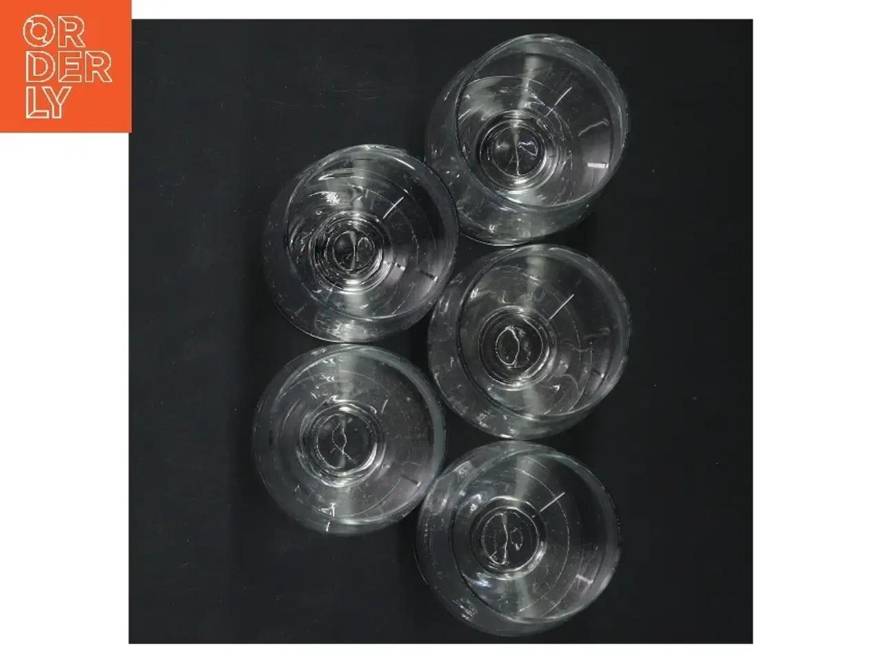 Billede 2 - Skibsglas fra holmegaard Glas på fod, 5 styk (str. 5 styk, 9 cm)