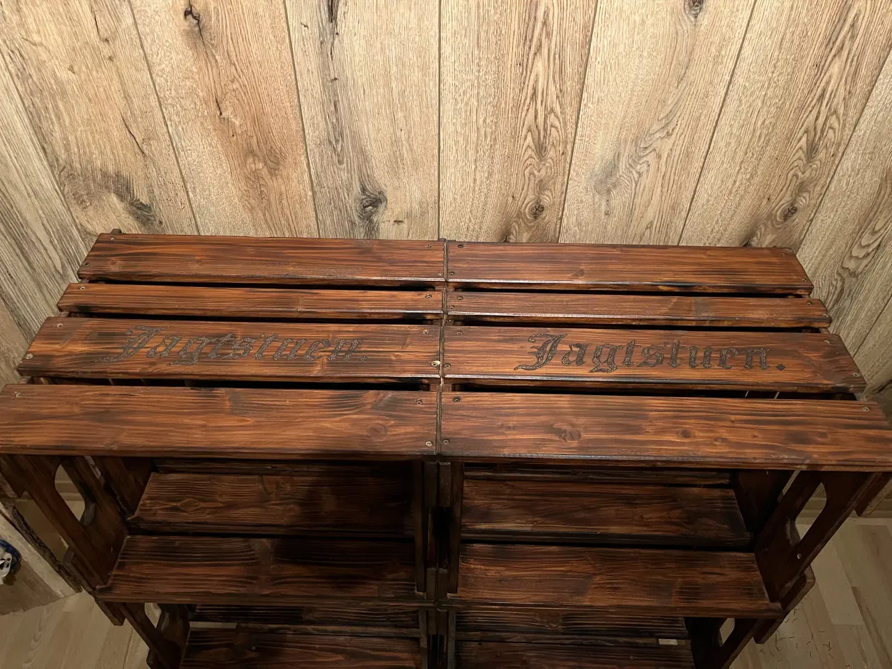 Billede 4 - Reol af trækasser