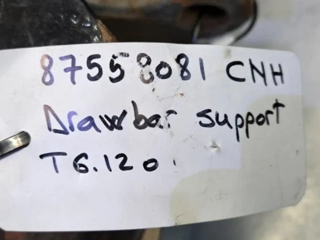 Billede 7 - New Holland T6.120 Trækstang Støtte 87558081