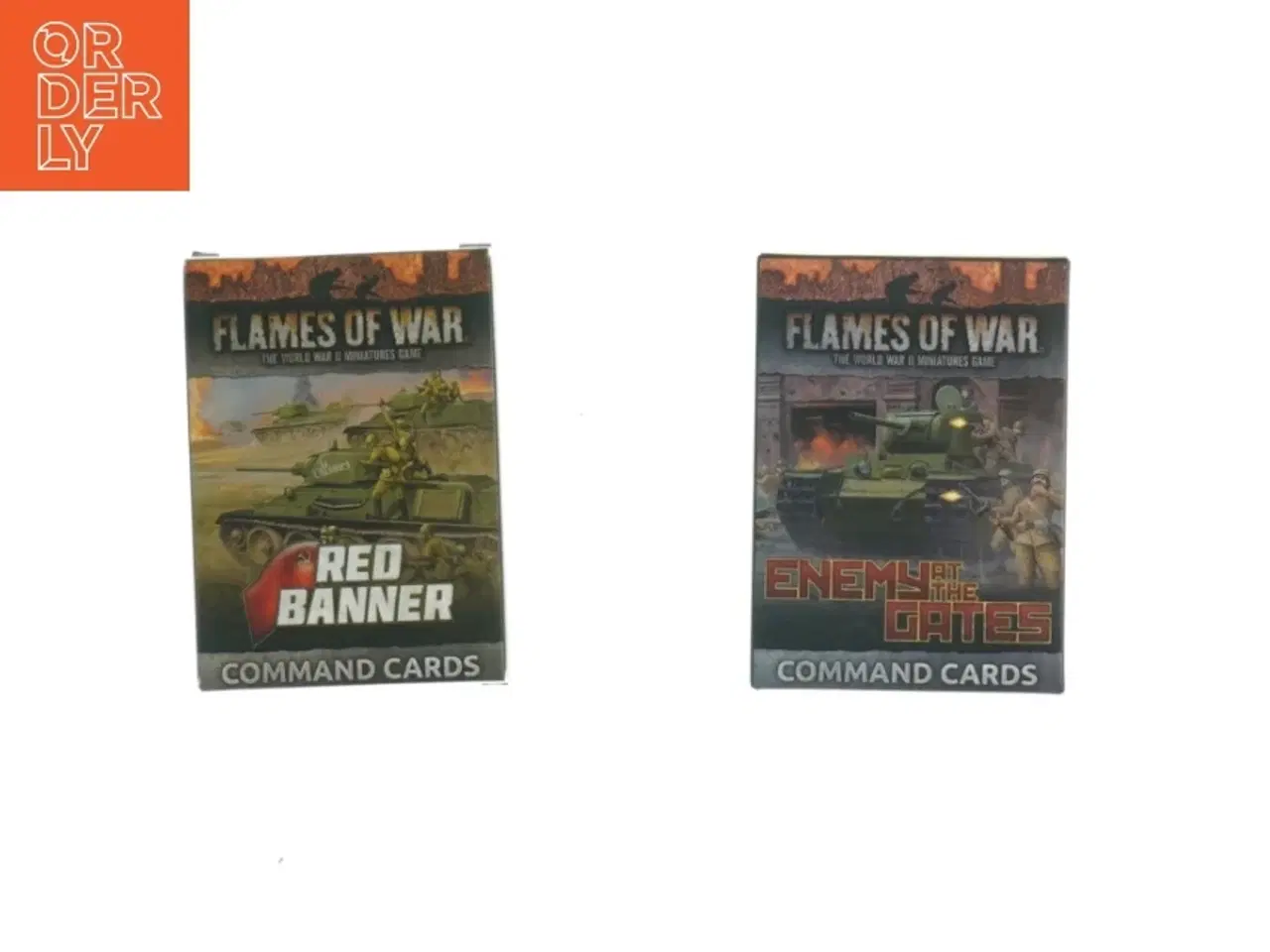 Billede 1 - Flames of War Command Cards (str. 9,5 x 6,5 cm)