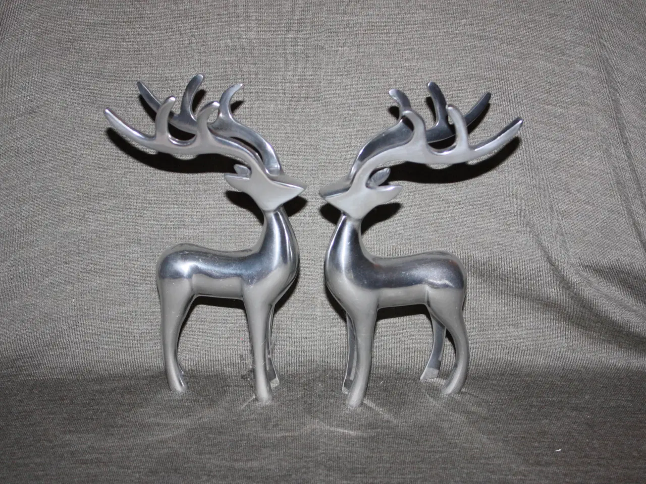 Billede 1 - Figurer til Jul i metal højde 21 cm