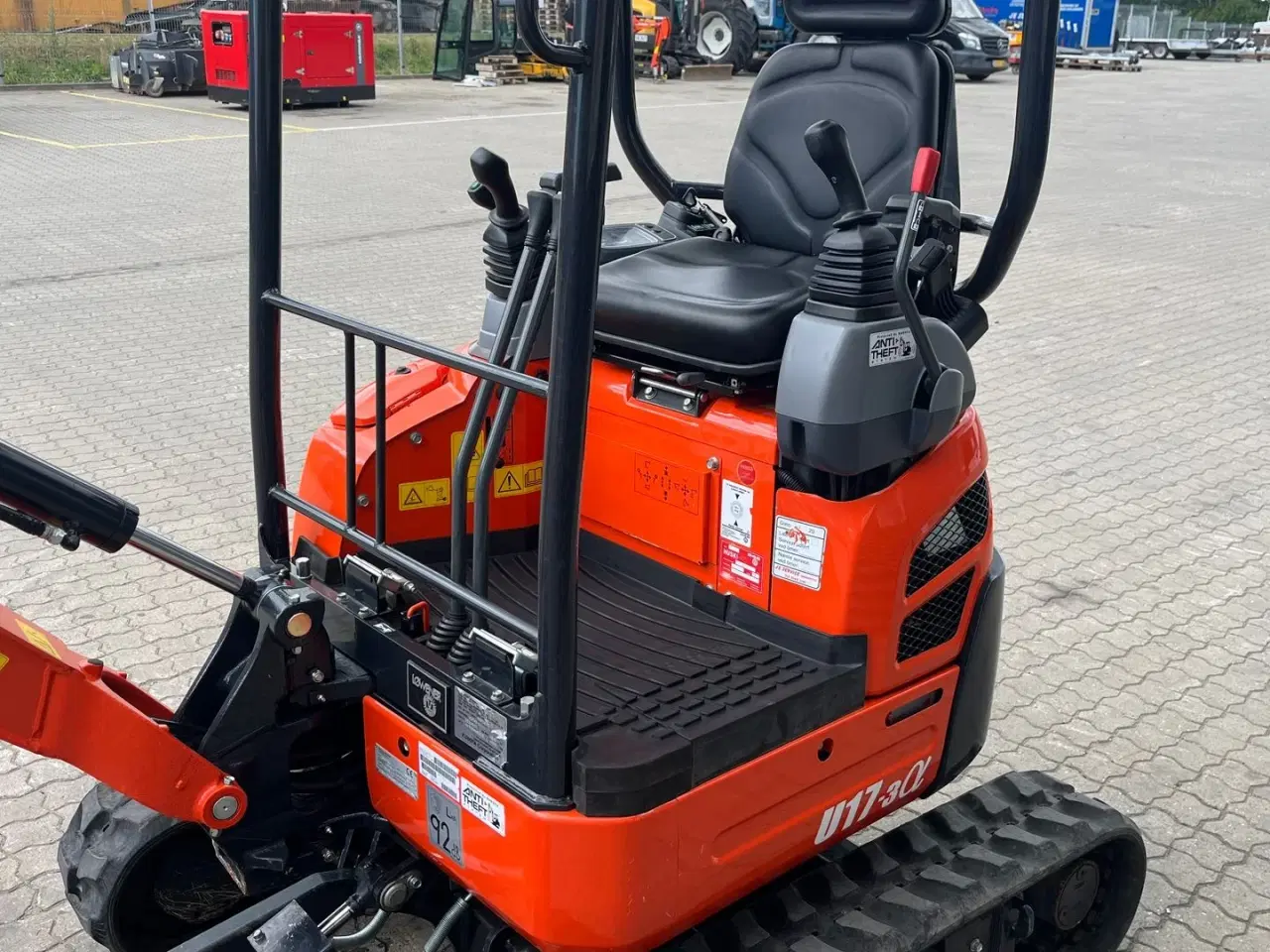 Billede 8 - Kubota U17-3 Hydraulisk hurtigskifte Kun kørt 212T
