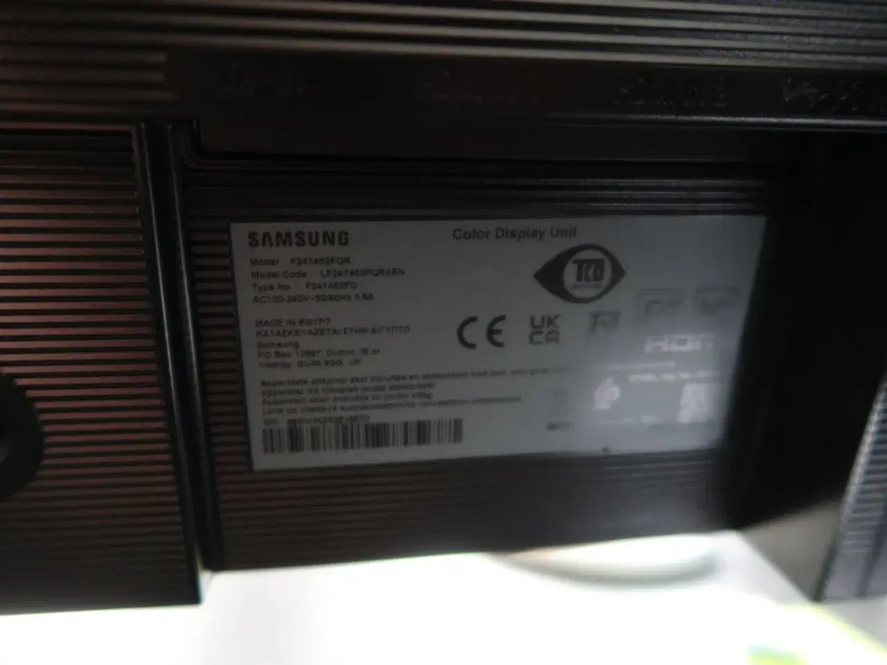 Billede 3 - 2 stk. computerskærme SAMSUNG F24T452FQR, dockingstation DELL