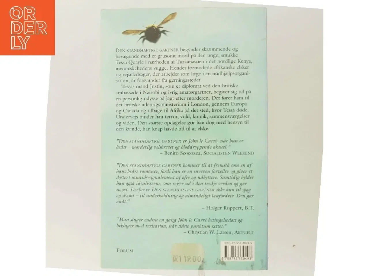 Billede 3 - Den standhaftige gartner : roman af John Le Carré (Bog)
