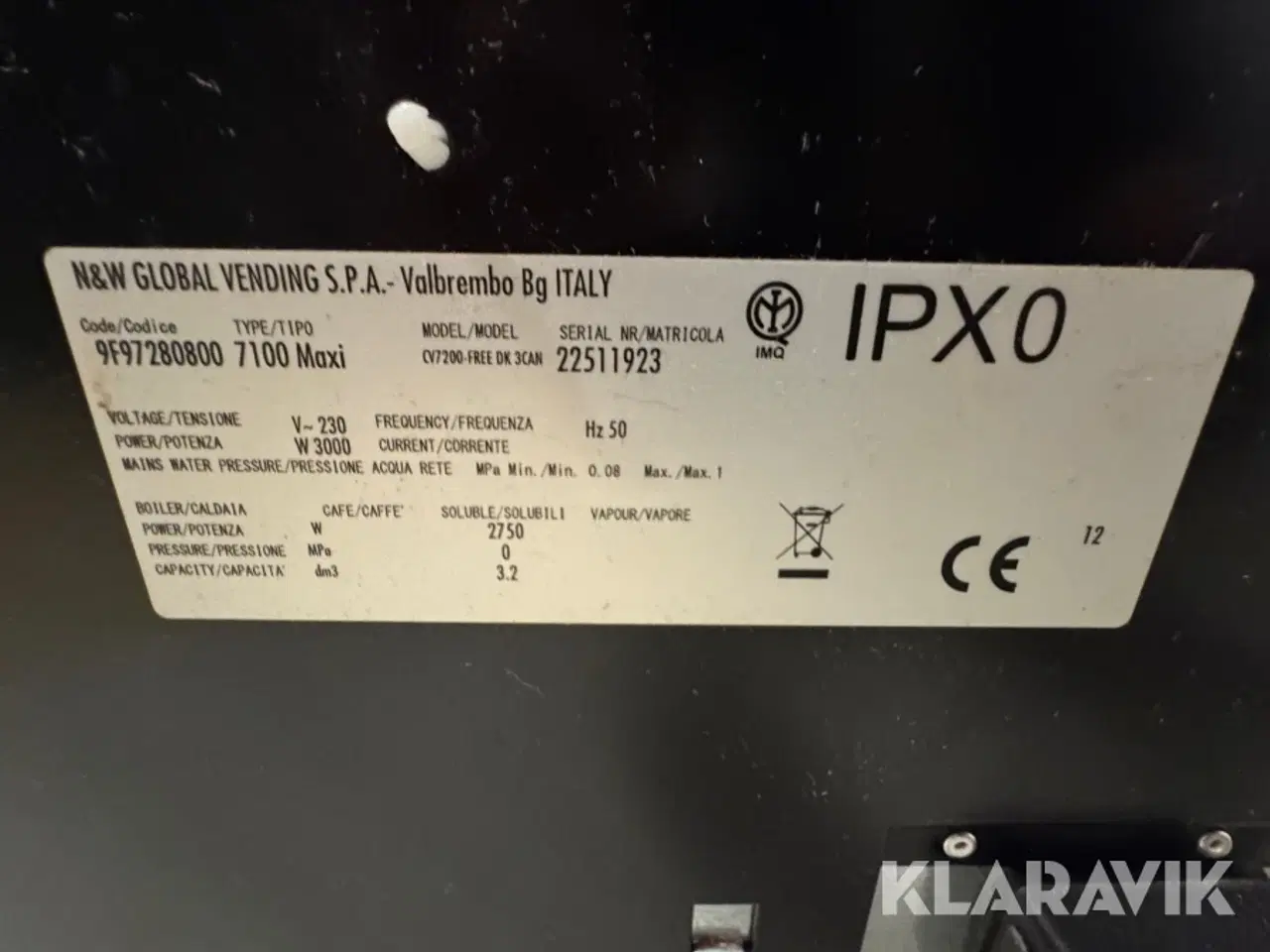 Billede 6 - Industri kaffemaskine Wittenborg CV7200