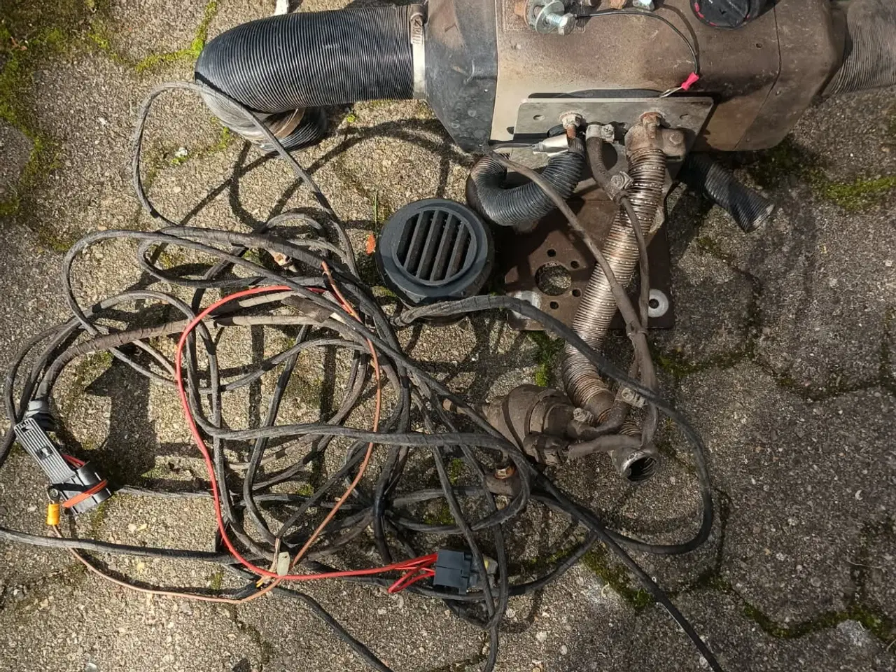 Billede 2 - Varmefyr og projektør lygte til Piaggio ape 50/tuk