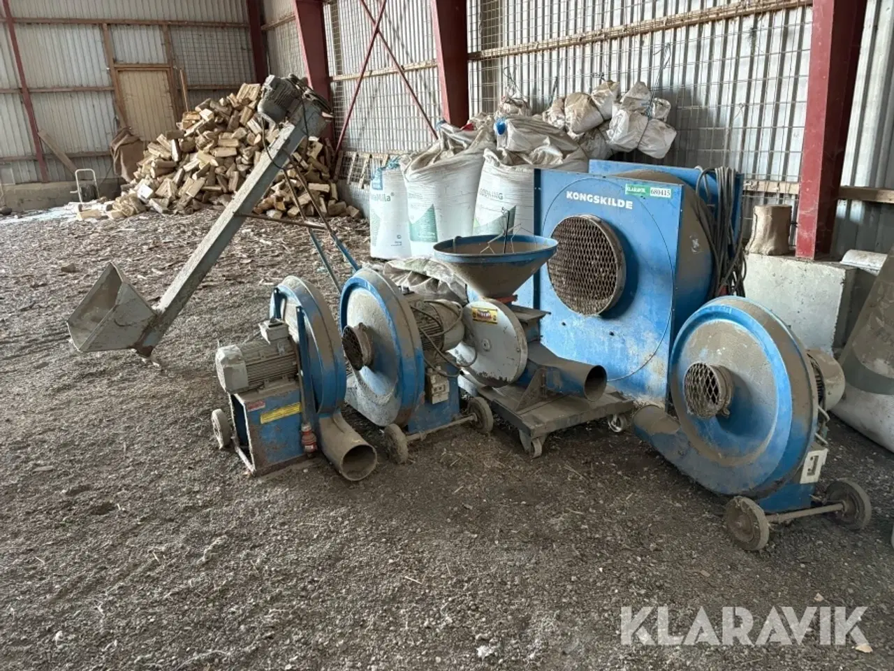 Billede 1 - Kornblæsere Kongskilde 5 styk