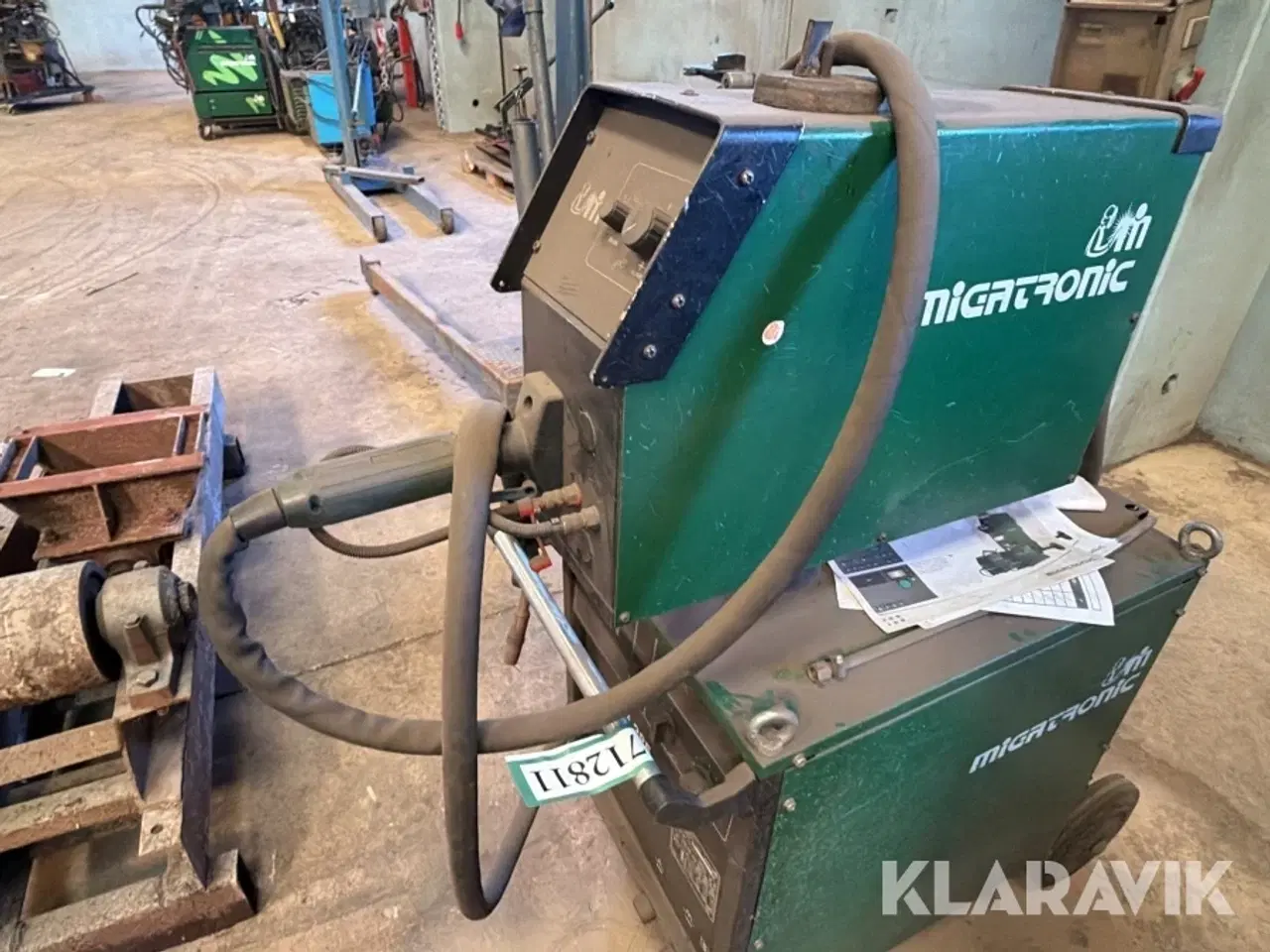 Billede 8 - Svejsemaskine Migatronic MIG 385 MK III + MWF 8 trådfremfører 1 styk