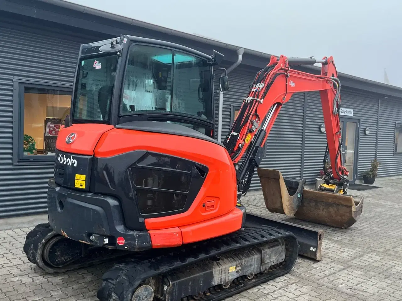 Billede 15 - Kubota KX060-5 Centralsmørring og nyere Engcon rotortilt kun kørt 1332t