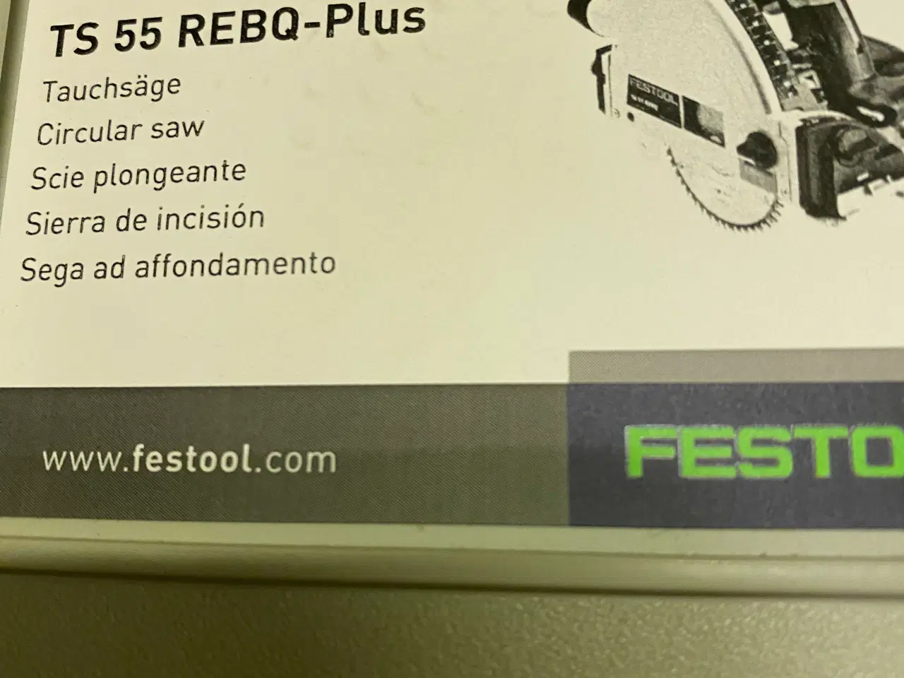 Billede 3 - Dyksav Festool TS55 REBQ plus