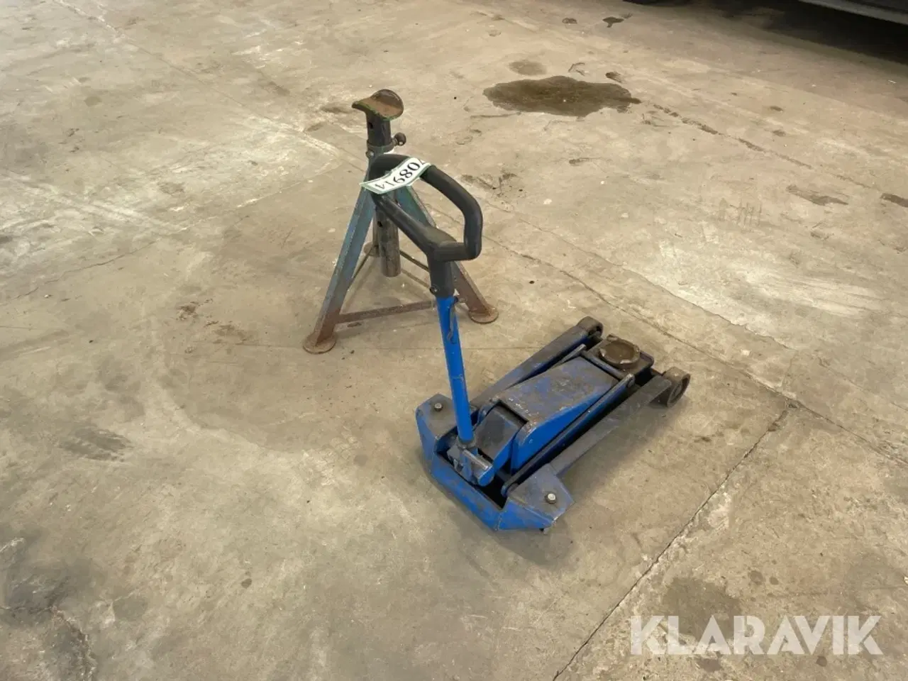 Billede 2 - Donkraft 4 tons og Buk AC hydraulic DK400