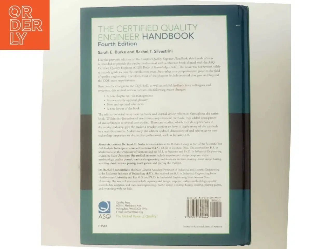 Billede 3 - The Certified Quality Engineer Handbook (Bog)