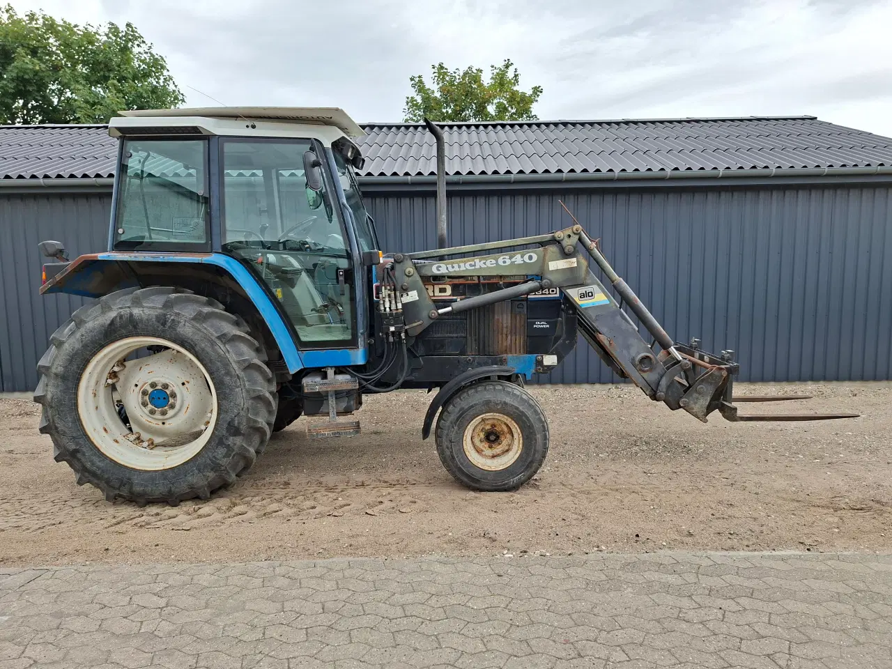 Billede 5 - Ford 6640 SL Årg. 1994 med Ålø 640 frontlæsser. 