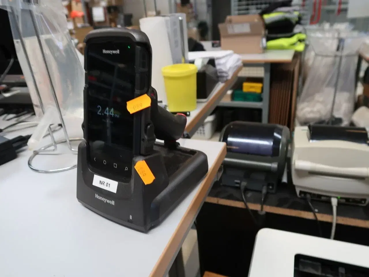 Billede 2 - Håndholdscanner HONEYWELL med ladestation