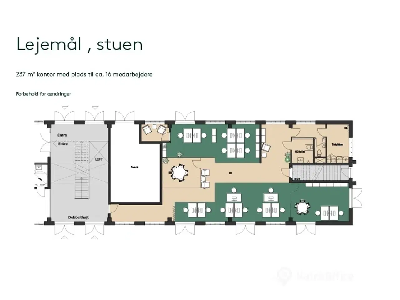 Billede 14 - 237 m² lyst og nyistandsat kontor centralt i Søborg
