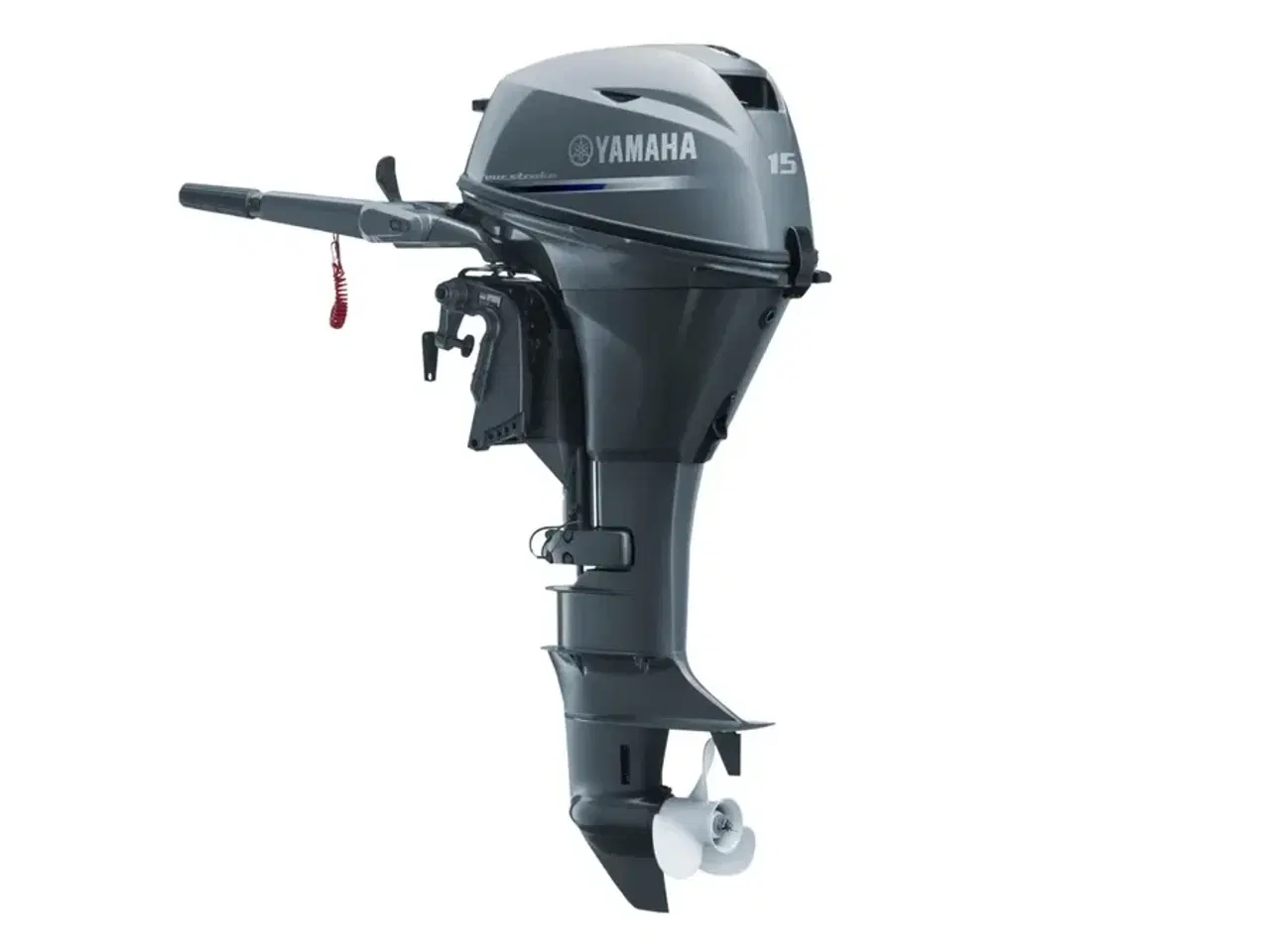 Billede 6 - Yamaha 15 HK - Fjernbetjening, Elektrisk start, Power tilt