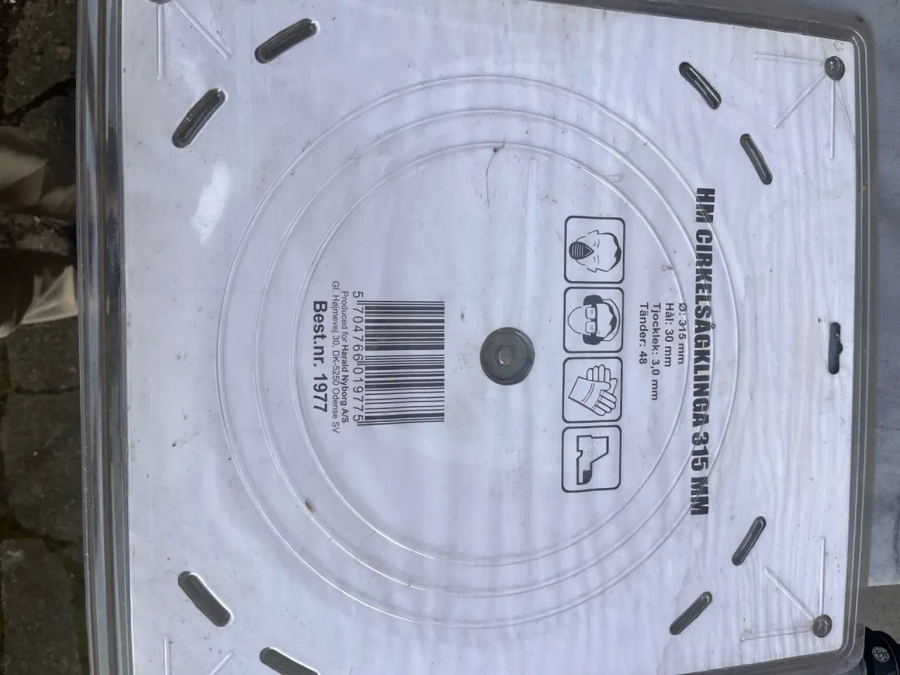 Billede 2 - Rundsavsklinge 315 mm het ny