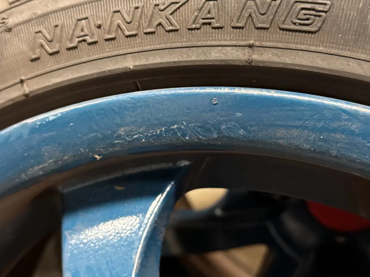 Billede 7 - Godt 4 alufælge med dæk 165x45x15 spostdæk