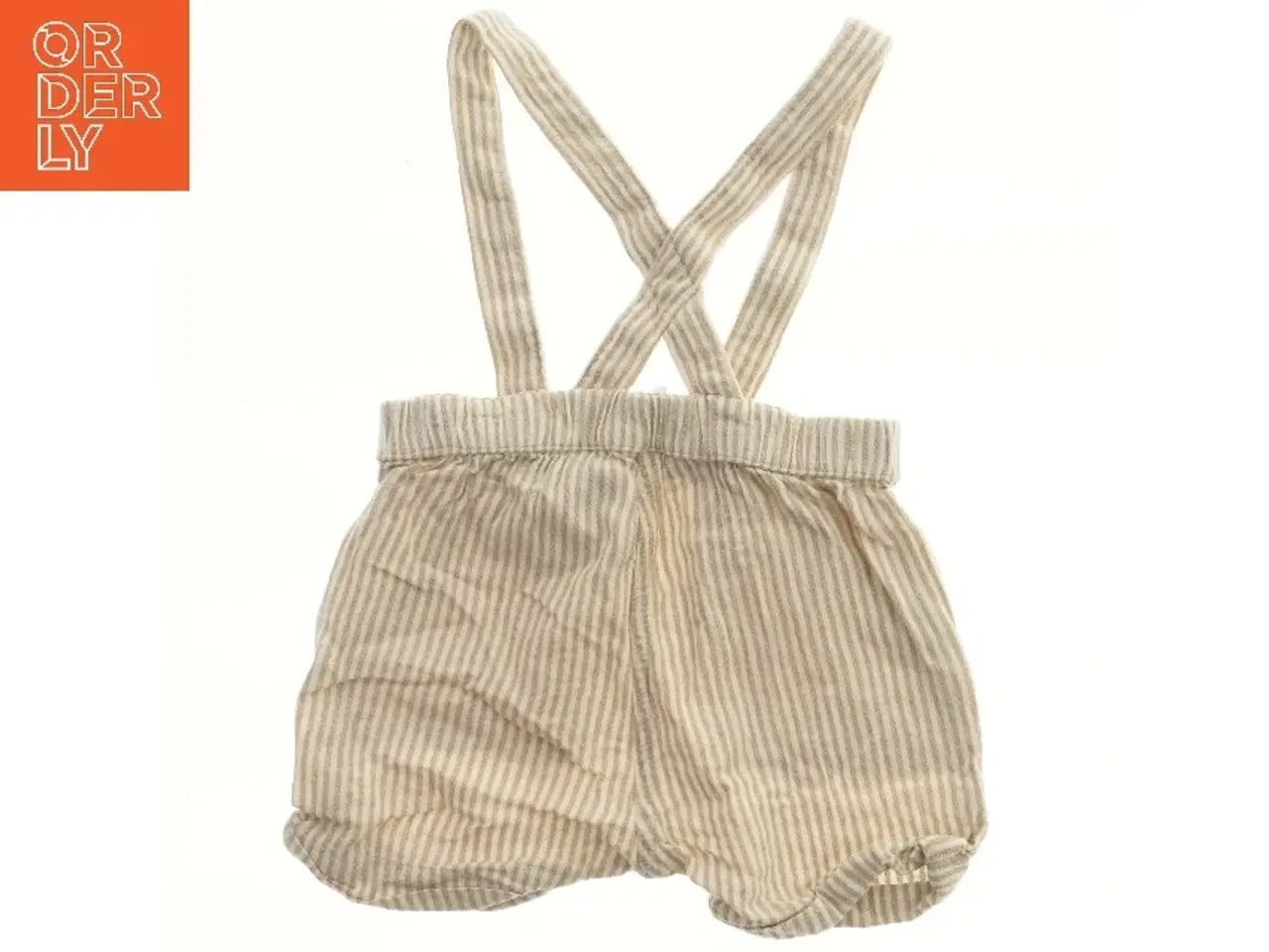 Billede 2 - Stribet baby shorts med seler fra H&M (str. 74)