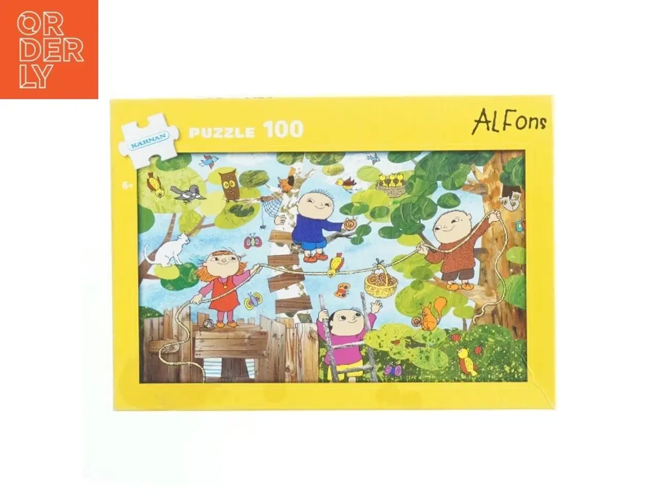 Billede 3 - Puslespil Alfons, 100 brikker fra K&#228;rnan
