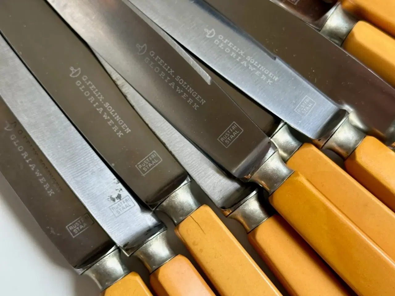 Billede 5 - Vintage knive, G. Felix Solingen, 12 stk samlet